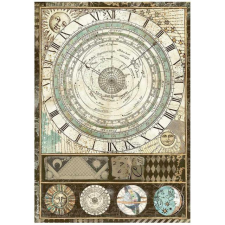 Stamperia Rizspapír A4, Alchemy astrolabe / Stamperia Rice Paper (1 ív) decoupage papír