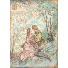 Stamperia Rizspapír A4, Sleeping Beauty Lovers / Stamperia Rice Paper (1 ív) decoupage papír