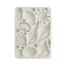 Stamperia Sea Land Szilikon öntőforma A5 Shells Silicon Mould (1 db) gyertyaöntő forma