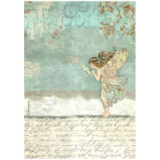 Stamperia Wonderland Rizspapír A4 Fairy Rice Paper (1 ív) decoupage papír