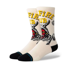 Stance hellfire zokni unisex fehér l férfi zokni