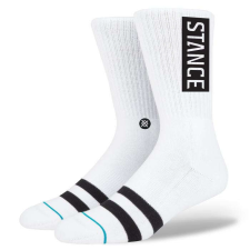 Stance og zokni unisex fehér l férfi zokni