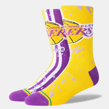 Stance overspray los angeles lakers zokni unisex lila/sárga l férfi zokni
