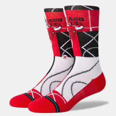  Stance zone chicago bulls zokni unisex piros l