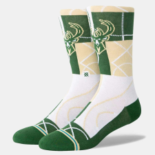 Stance zone milwaukee bucks zokni unisex zöld l férfi zokni