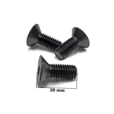 Standard Parts Féktárcsa csavarok x3 süllyesztett fejű M8 x 20mm fekete egyéb motorkerékpár alkatrész