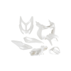 Standard Parts Idomkészlet 7 részes Yamaha Aerox 2013 utáni Fehér Standard Parts Vázak, idomok, kiegészítők Idom, burkolat elem