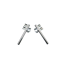 Standard Parts Kormányrúd (2 részes) Replay króm tartó d=26/28mm mopedhez egyéb motorkerékpár alkatrész