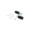 Standard Parts Lábpecek Yamaha PW 50 fekete (szett) Standard Parts Vázak, idomok, kiegészítők Idomok, burkolat elemek