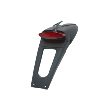 Standard Parts Rendszámtartó piros LED hátsó lámpával 50cc Enduro / Supermotohoz motorkerékpár fényszóró