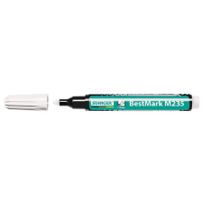 Stanger Marker Stanger M235 permanent 1-3 mm kerek fehér filctoll, marker