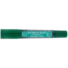 Stanger Marker Stanger M260 permanent zöld, kétvégű filctoll, marker