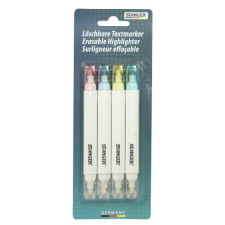 Stanger Szövegkiemelő Stanger 4 db-os klt. radírozható metál színek filctoll, marker