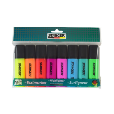 Stanger Szövegkiemelő Stanger 8 db-os klt. filctoll, marker