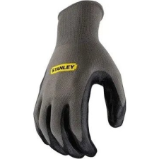 Stanley Nitrit Markolatú, Nylon/Poliészter Munkavédelmi Kesztyű - 10-Es Méret, (SY580L) védőkesztyű