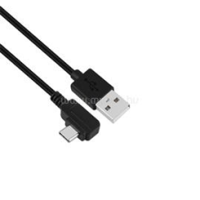 STANSSON 50cm 90°-os Type-C USB 2.0 kábel (CZ-235-D) kábel és adapter