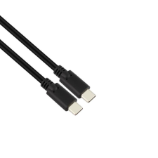 STANSSON CZ-254-D USB-C apa - USB-C apa 3.2 Adat és töltőkábel - Fekete (2m) kábel és adapter