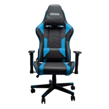 STANSSON UCE602BK fekete-kék gamer szék forgószék