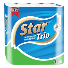 STAR Toalettpapír STAR Trio 3 rétegű 32 tekercses higiéniai papíráru