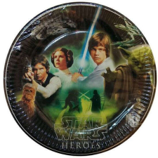 Star Wars Heroes Papírtányér 8 db-os 23 cm party kellék