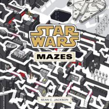  Star Wars Mazes idegen nyelvű könyv