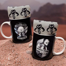  Star Wars The Mandalorian bögre és zokni szett ajándéktárgy