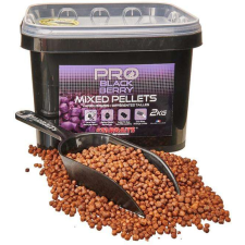 Starbaits pro blackberry pellet mixed 2kg, etető pellet bojli, aroma