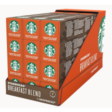 STARBUCKS Breakfast Blend by NESPRESSO® Medium Roast Kávékapszula, 12x10 kapszula egy csomagban, 56g kávé