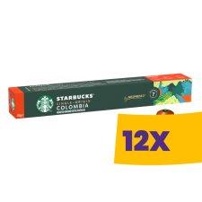 STARBUCKS Colombia Nespresso kávékapszula 10db (Karton - 12 csomag) kávé