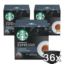 STARBUCKS Dark Espreso Roast 12 kapszula 66 g 3 csomag kávé