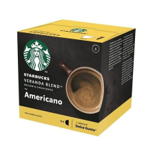 STARBUCKS Kávékapszula, 12 db, STARBUCKS by Dolce Gusto®, &quot;Veranda Blend Americano&quot; kávé