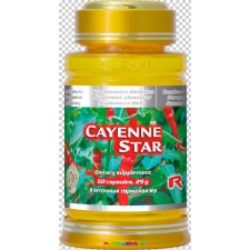 Starlife Cayenne Star 60 db kapszula, paprika kivonat - testsúlycsökkentésre - StarLife vitamin és táplálékkiegészítő