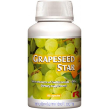 Starlife Grapeseed Star 60 db kapszula - szőlőmag kivonattal és citrus bioflavonoid tartalommal - StarLife vitamin és táplálékkiegészítő