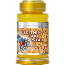 Starlife Lecithin 500, 60 db lágyzselatin kapszula, anyagcsere támogatására, borszőlő flavonoidokból - StarLife vitamin és táplálékkiegészítő