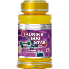 Starlife Taurine 600 Star, 60 db tabletta 600 mg taurin tartalommal - StarLife vitamin és táplálékkiegészítő