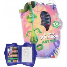 Starpak Dinos 28 Színű Zsírkréta (547397) (STK ZES171) kreatív és készségfejlesztő