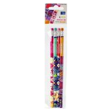 Starpak Etno Grafit Ceruza Radírral - 4 db-os (STK OLO29) ceruza