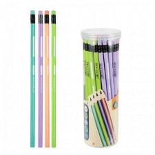 Starpak háromszögletű radíros grafitceruza - HB - 4-féle pasztell színben ceruza