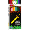 Starpak Pixel Game Háromszög Színesceruza Készlet - 12 db-os (ET821338/ALL)