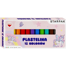 Starpak Unikornis gyurma - 12 színű (536880) (STK PLA127) kreatív és készségfejlesztő