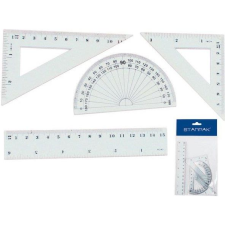 Starpak Vonalzó Szett 4 db-os, 15 cm 174930 (174930) vonalzó