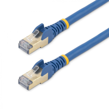 Startech 0.5m CAT6a Ethernet Cable Blue kábel és adapter