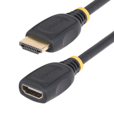 Startech - 18 hüvelykes (50 cm-es) HDMI 2.0 hosszabbítókábel - HD2MF18INL kábel és adapter