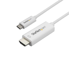 Startech 1M USB C TO HDMI CABLE - WHITE kábel és adapter
