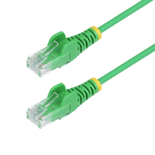 Startech - 2 m-es zöld vékony CAT6 Ethernet kábel - N6PAT200CMGNS kábel és adapter
