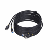 Startech - 3 m-es DisplayPort és USB 5 Gbps KVM kábel - DU12210-KVM-CABLE