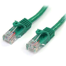 Startech 45PAT1MGN hálózati kábel Zöld 1 M Cat5e U/UTP (UTP) kábel és adapter