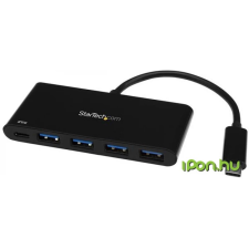 Startech 4-Port USB-C Hub with Power Delivery hub és switch