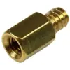 Startech 6-32 to M3 Metal Jack Screw Standoff 50 Pack SCREWNUTM