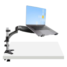 Startech ARMUNONB1 Laptop Asztali tartó kar - Fekete tv állvány és fali konzol
